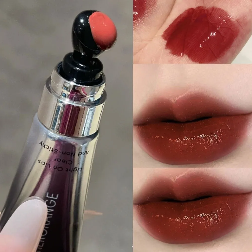 Sexy Non Sticky Lip Gloss Oil Mirror Silky Plumping Lip Gloss Moisturizing Shimmer Liquid Lipstick Beauty