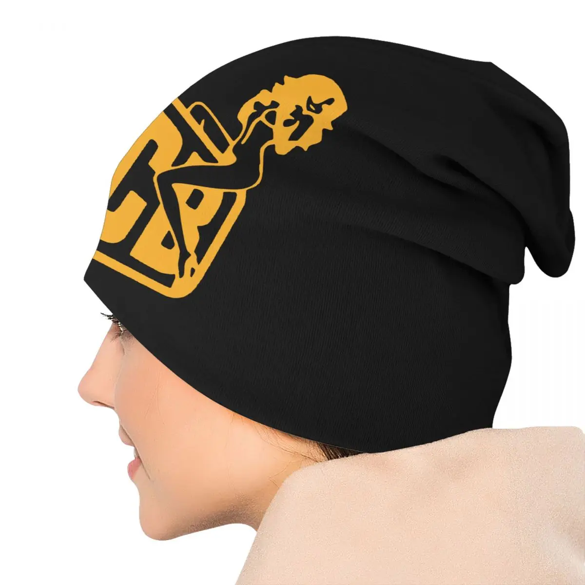 مخصص JCB بونيه قبعة متماسكة قبعة الرجال النساء أزياء للجنسين الكبار الشتاء الدافئ بيني كاب