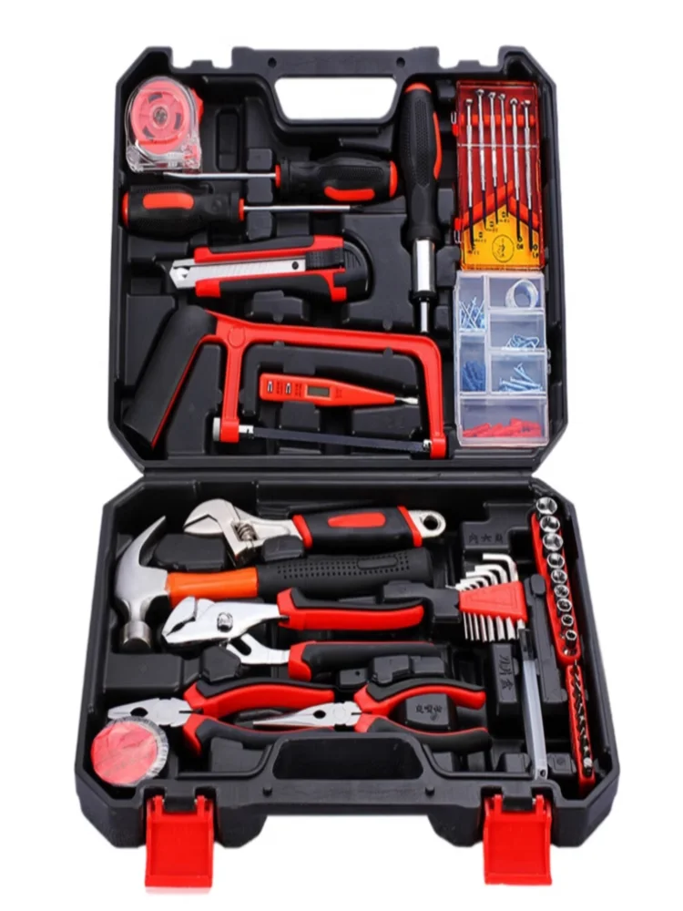 

Repair tool set, combination screwdriver toolbox, daily household hardware wrench, automotive repair electrician, vehicle