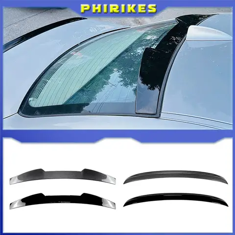 Bmw E60 520i 530i 535i 540i 550i M5 2004-2010 M4 스타일 자동차 리어 스포일러 캡 뒷 트렁크 지붕 부츠 립 스포일러 윙 튜닝