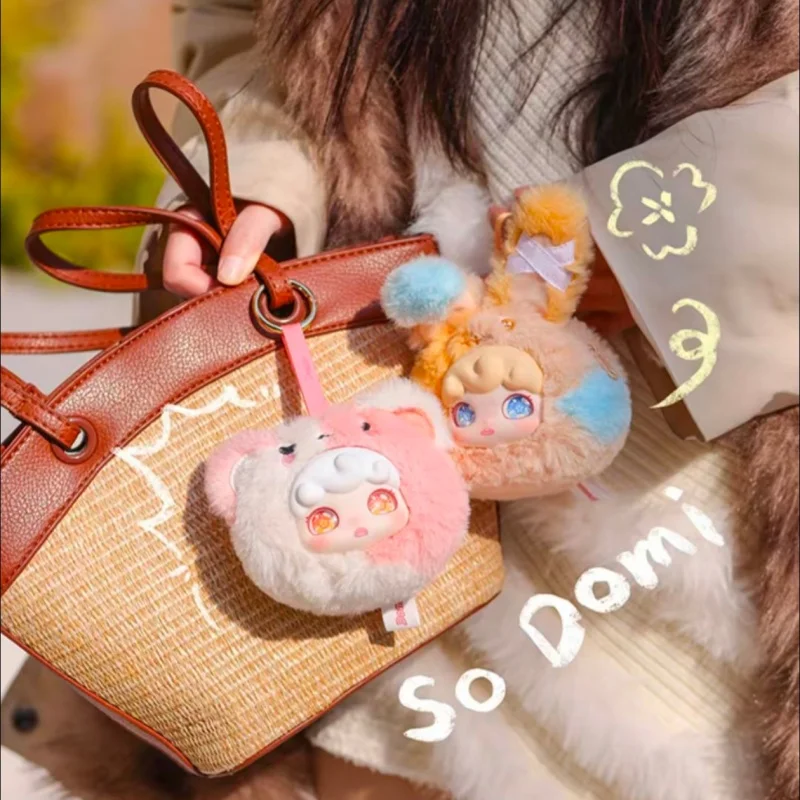 

Оригинальный кошелек Domi, слепая коробка, милая виниловая плюшевая игрушка, каваи, сумка для куклы, подвеска, настольные декоративные украшения, модный подарок