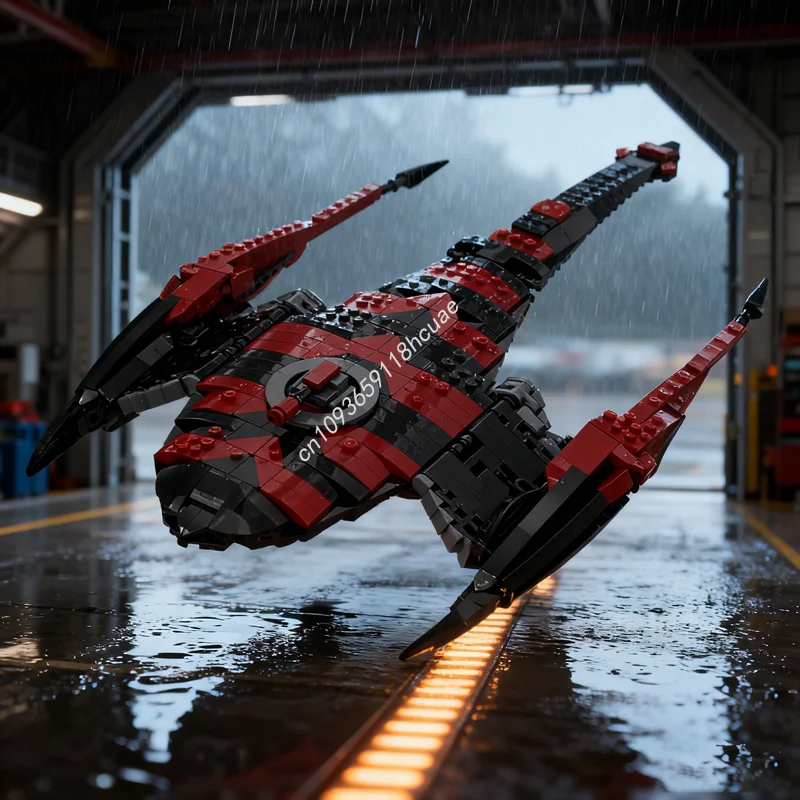 

742pcs MOC Leviathan Talyn Spaceed Model Building Blocks Christmas Gift Architecture Assemble DIY Education Brick Toy Birthday