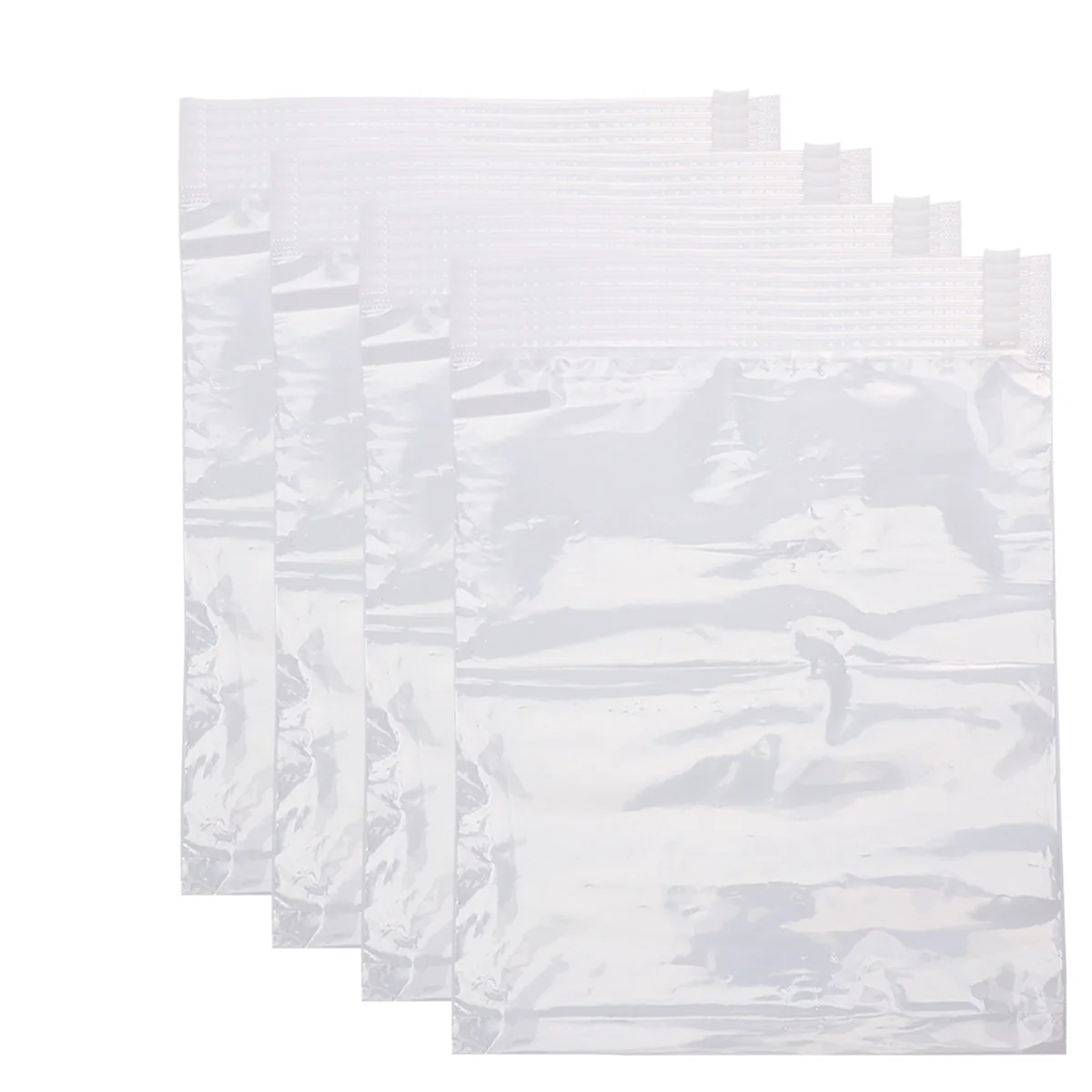 20 Pcs Frosted Sealed Bag Shipping for Clothing Storage Bags Clothes Reclosable Convenient