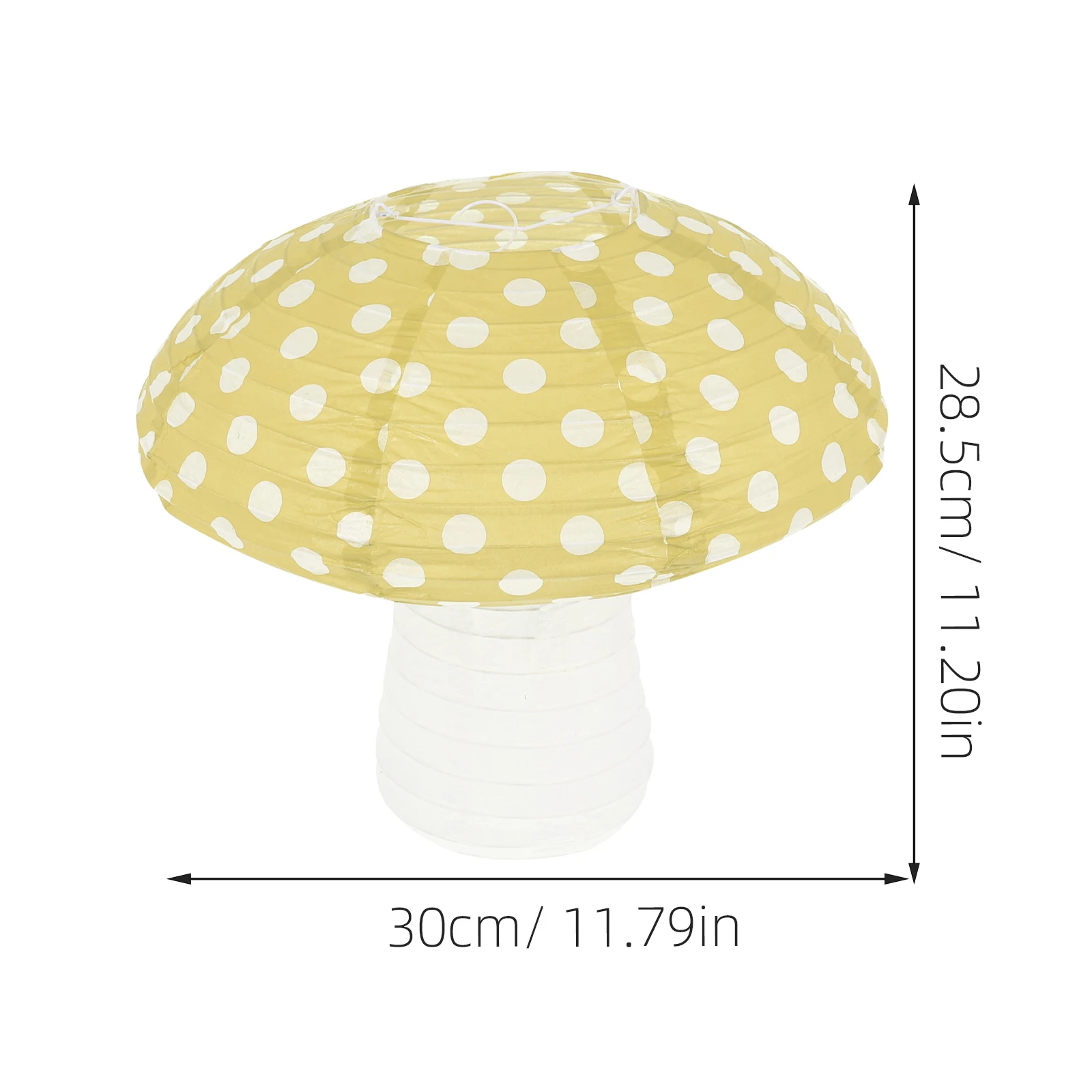 

3Pcs Mushroom Paper Lanterns Party Decorations Hanging Decorative Lanterns for Weddings Birthdays Garden Celebrations