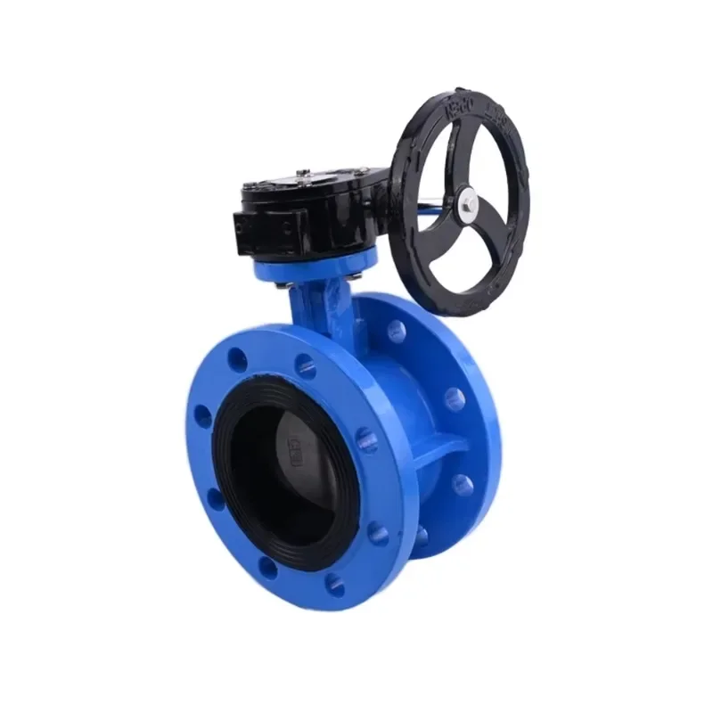 High quality manual flange butterfly valve Ductile iron butterfly valve DN200