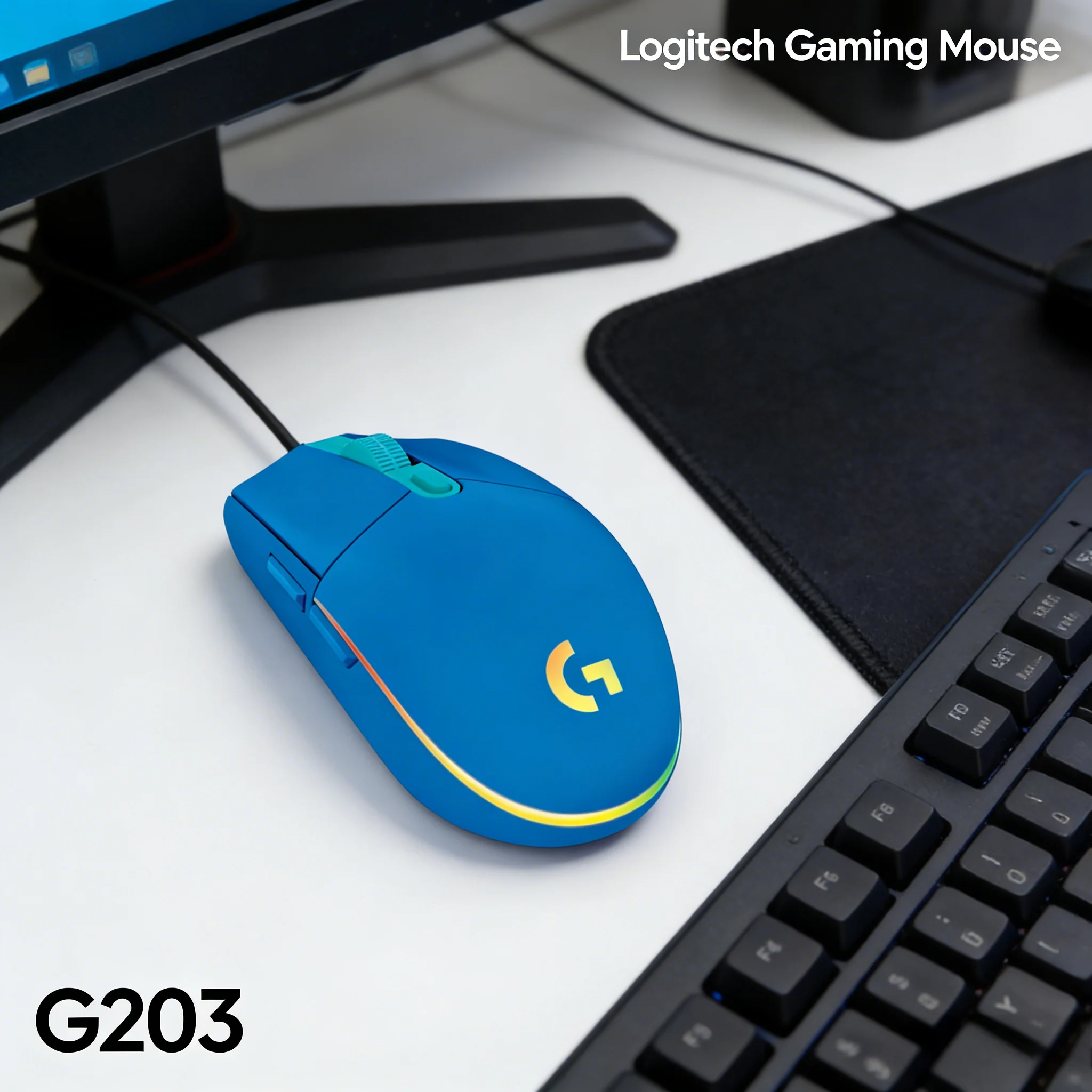 

Logitech G203: Волшебство RGB, когда твоя игра