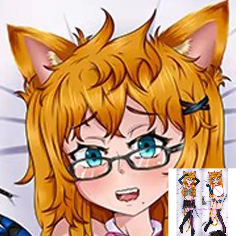 

Dakimakura Anime Pillow Cover Beautiful Girl Double Sided Print 2Way Bedding Gifts