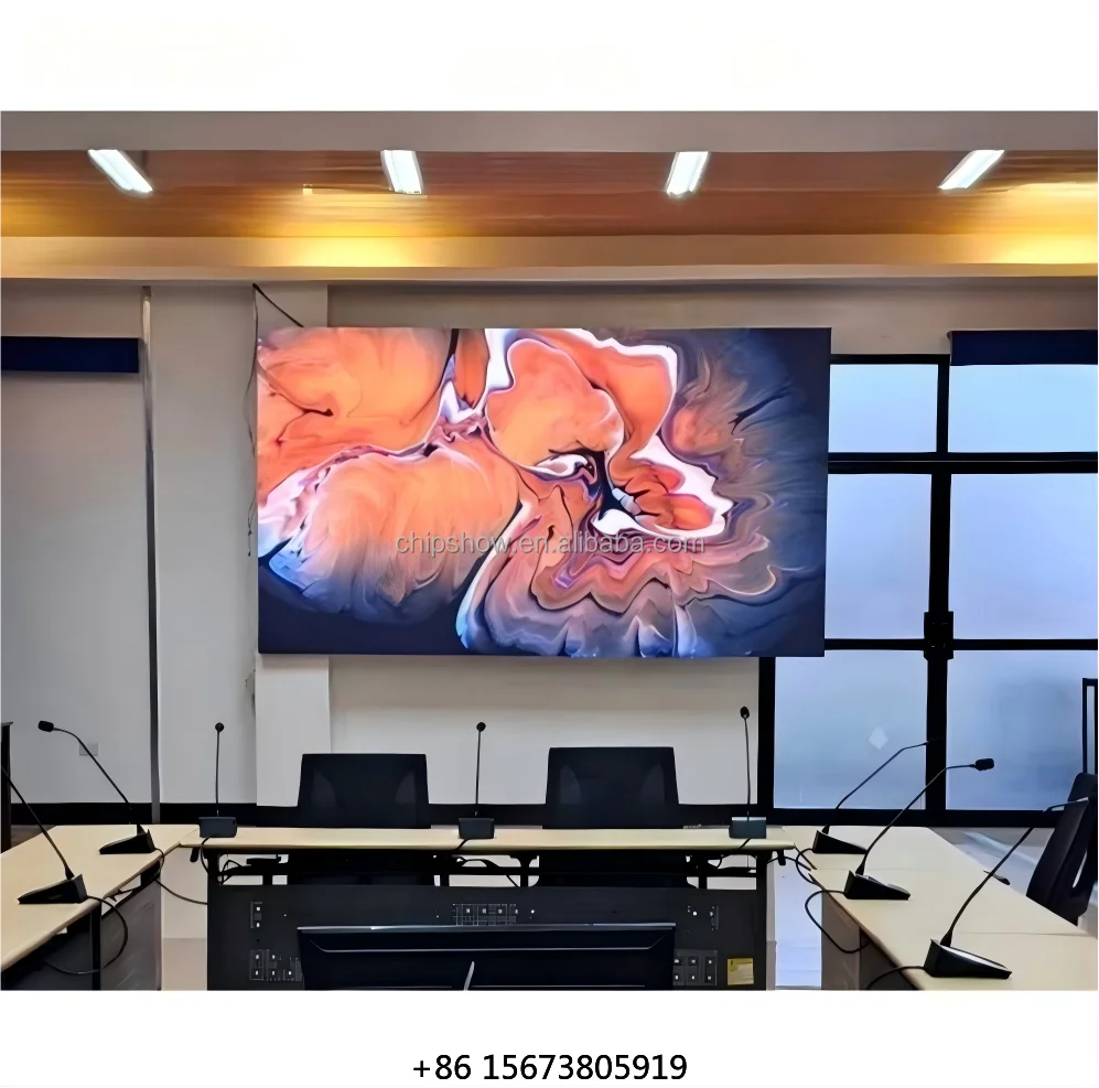 

High Resolution Conference LED Wall Full Color P2.5 Fixed Indoor LED Display Screen