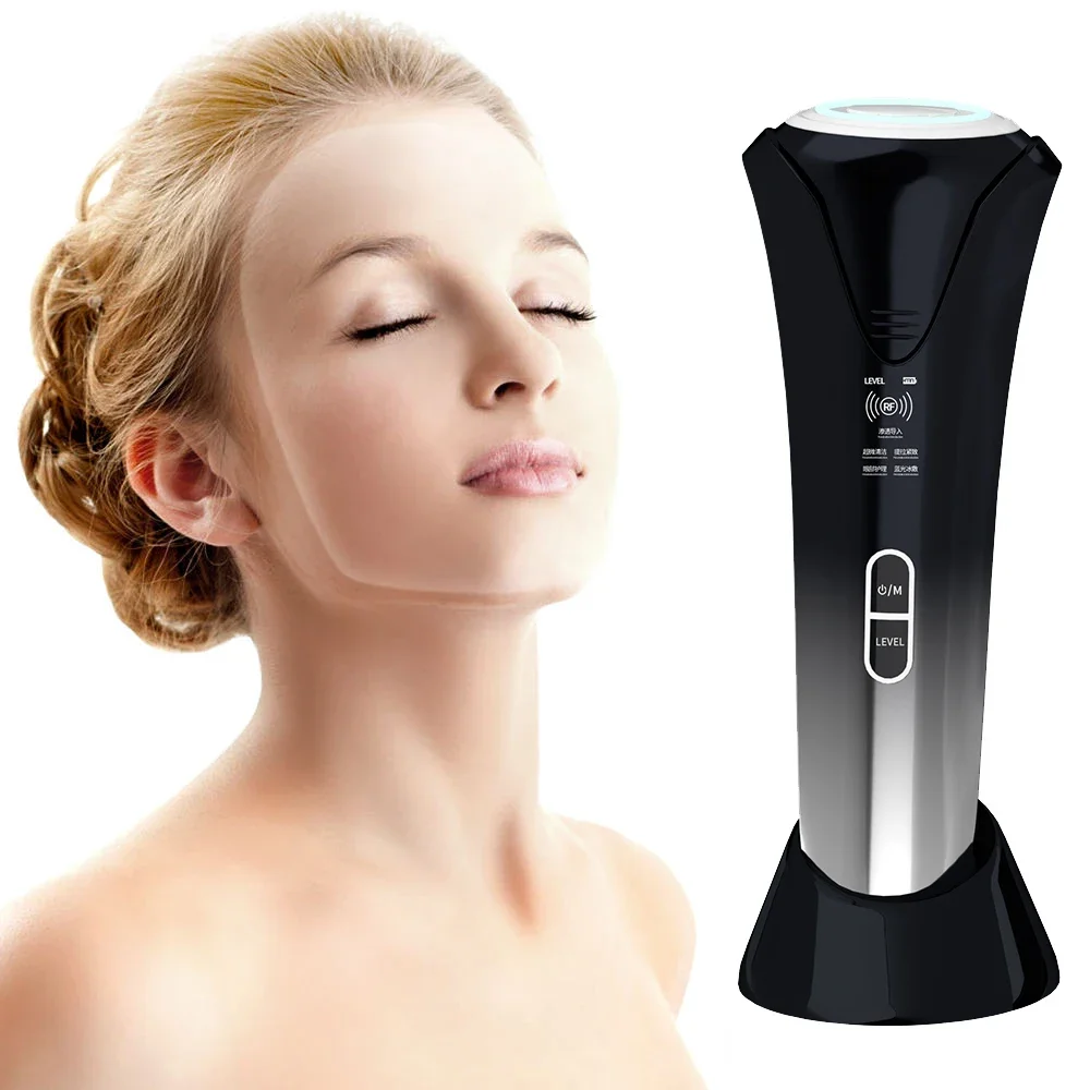 Multifunctional skin care beauty device anti-wrinkles handheld beauty apparatus for acne treatment