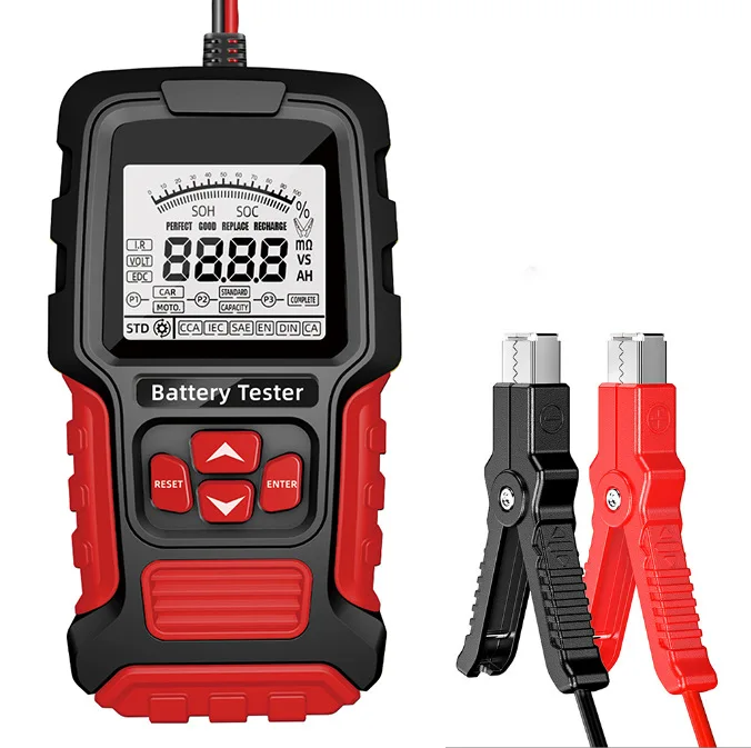 Digital Display 12V 24V Car Battery Tester Internal Resistance Equipment TK200