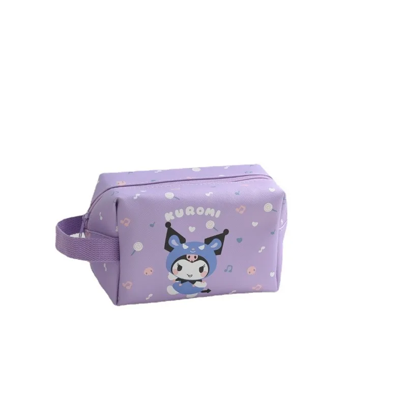 Anime Sanrios Cinnamoroll Kuromi moja melodia Hello Kitty torebka urocza Organizer na kosmetyki kreskówka torba na materiały piśmienne prezent dla przyjaciela