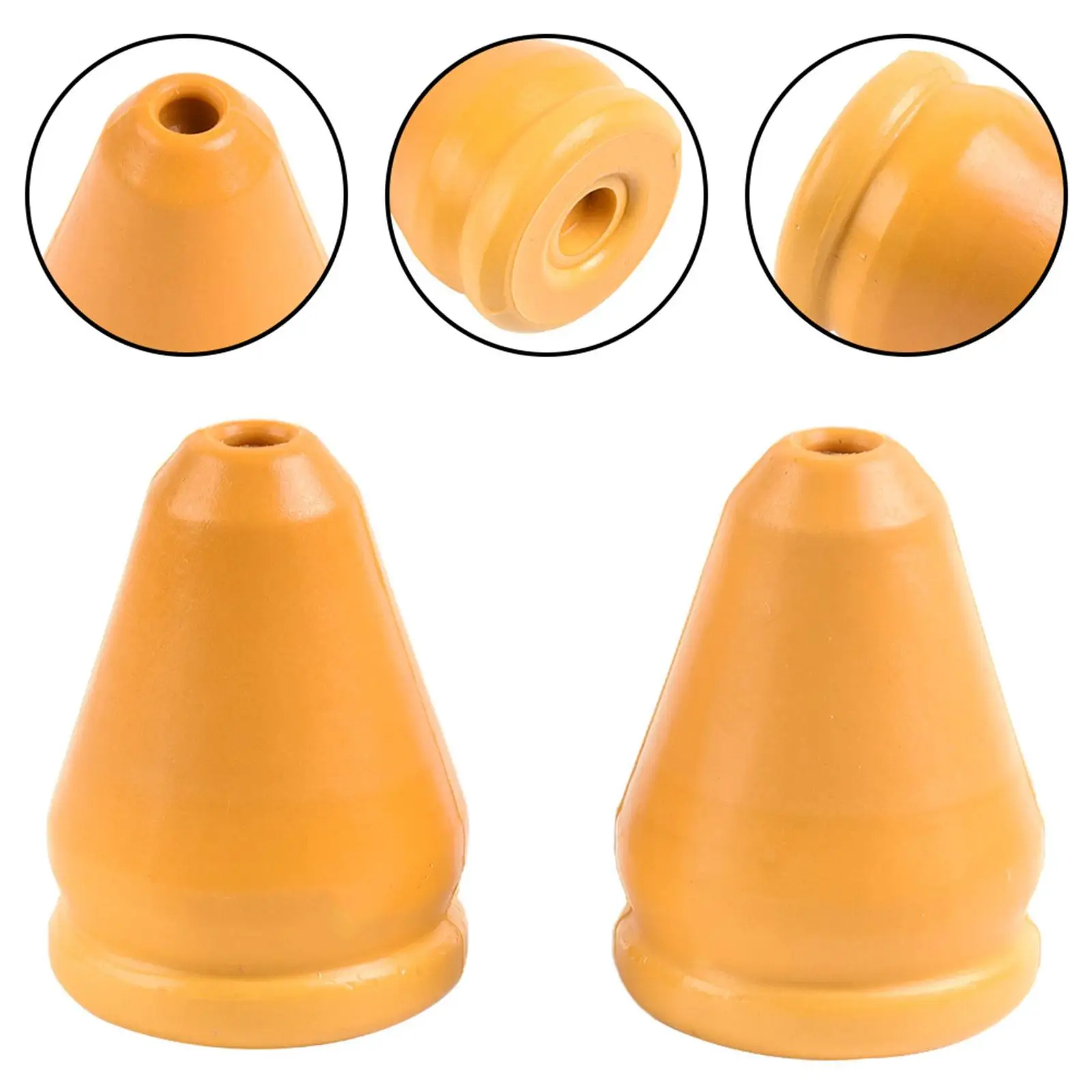 Rear Coil Spring Bump Stop Lightweight Wear Resistant Suspension Buffer for Jeep Cherokee XJ Parts Upgrade - view 5