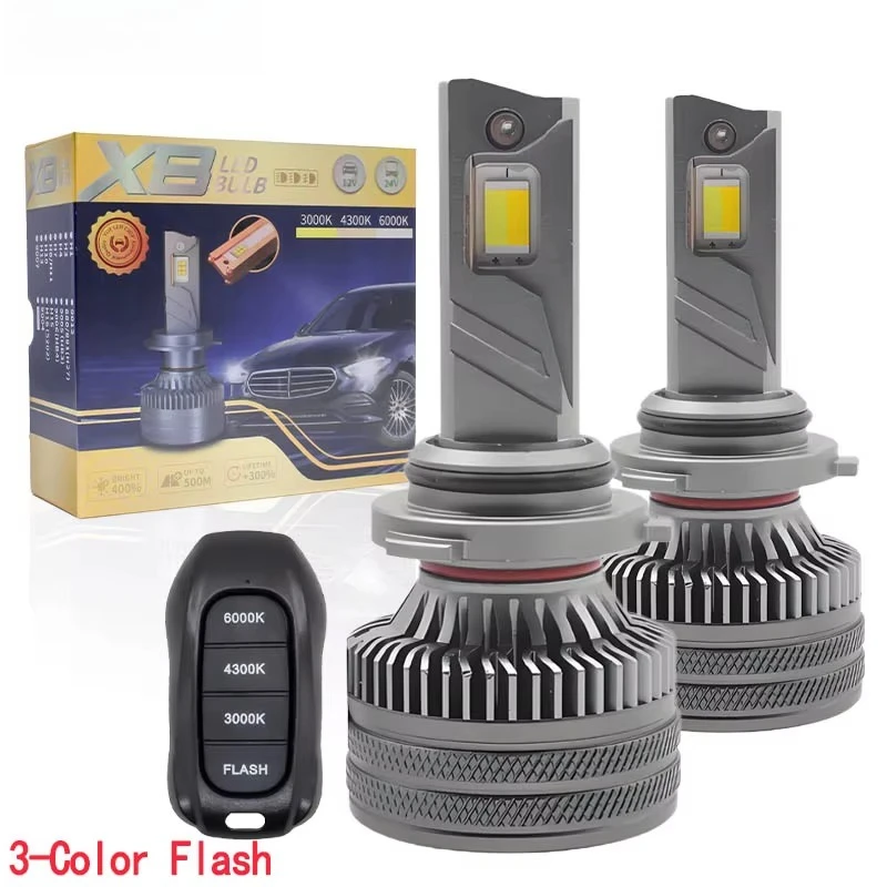 200W 40000LM X8 Tri…