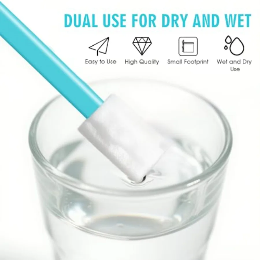 20PCS Crevice Cleaning Brush Tool Kit - Disposable Toilet Brush and Seat Cleaner for Windowsill, Keyboard, Car, Toilet Wand Kit view 5