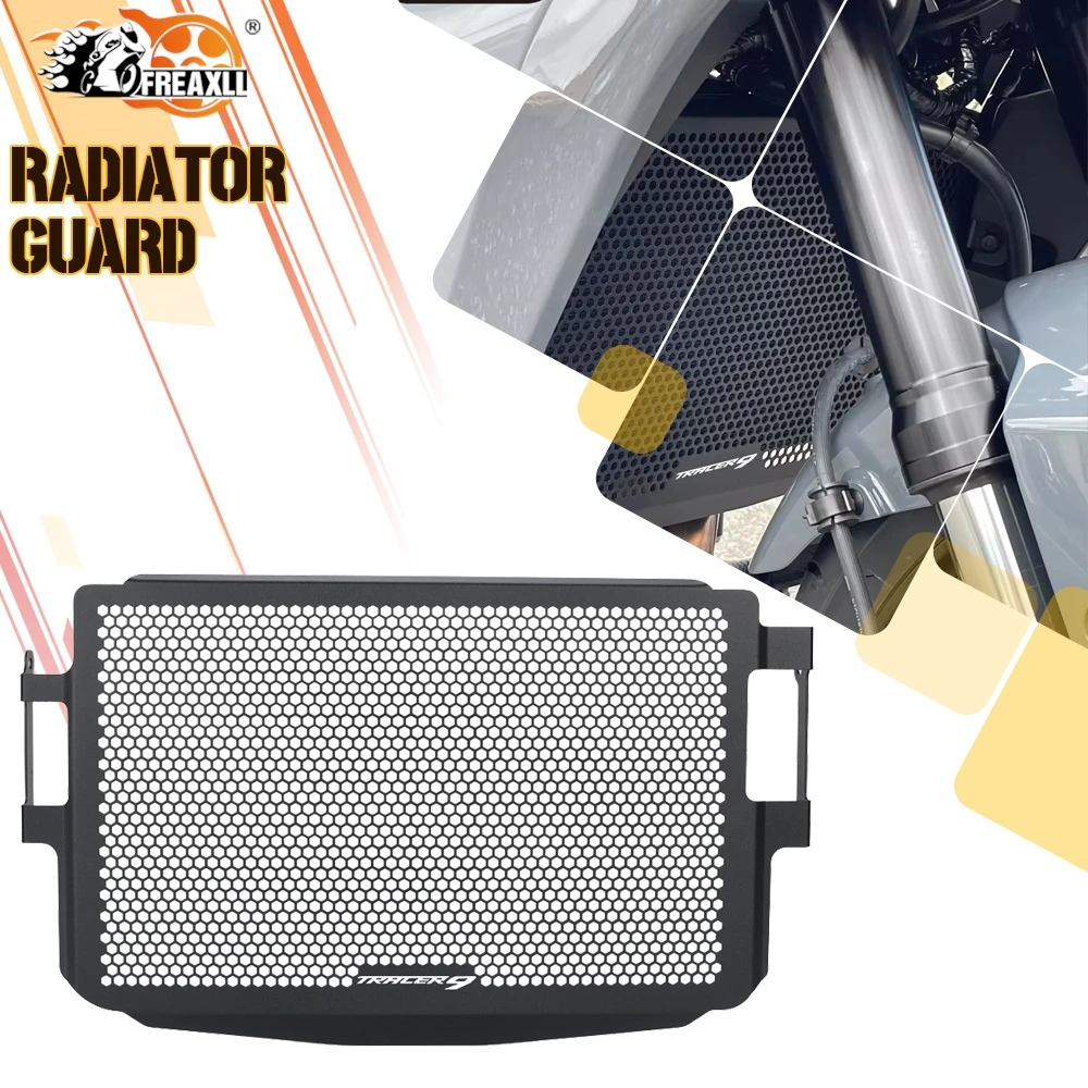 

Защитная накладка на радиатор для YAMAHA TRACER 9 GT GT+ Y-AMT 2025 2026 2027, новая защита бака для воды, решетка радиатора