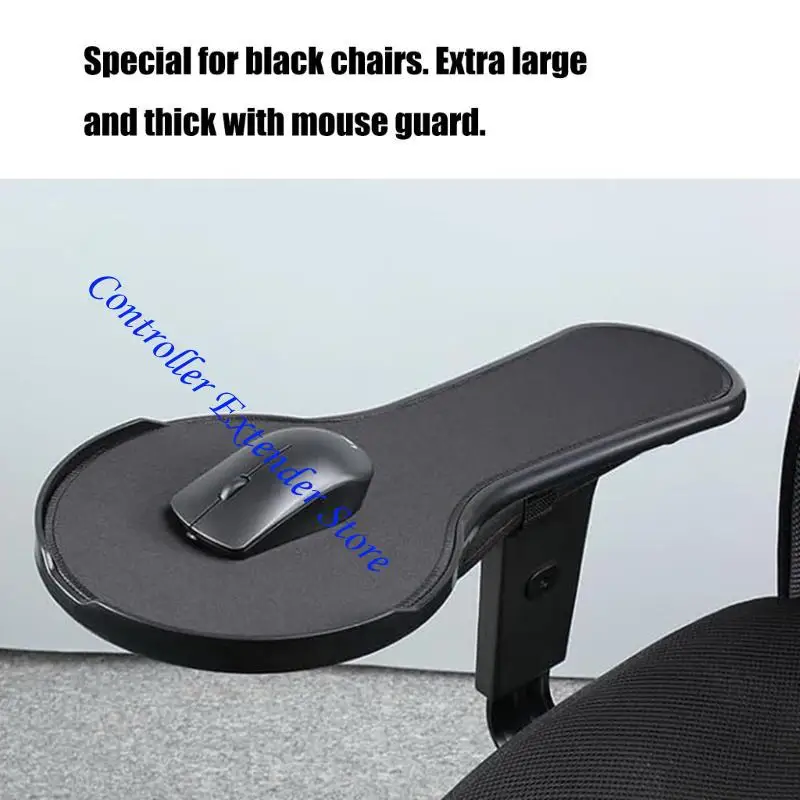 N84B Silla computadora plataforma soporte muñeca bandeja del mouse del mouse y anti -deslizamiento