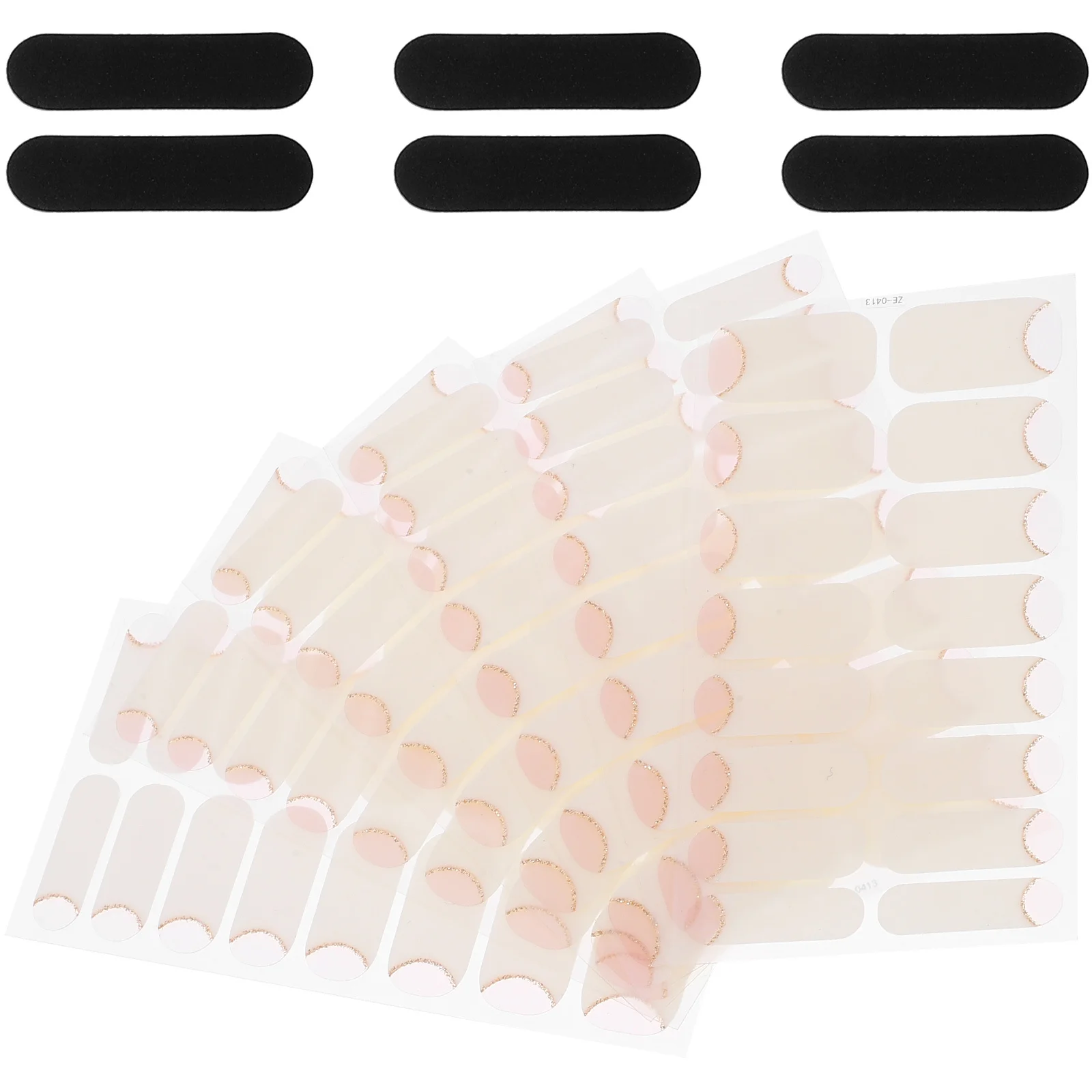 

1Set Full Nail Wraps Self Adhesive Stickers Creative DIY Nail Art Decals for Women Manicure Decoration Short Long Nails