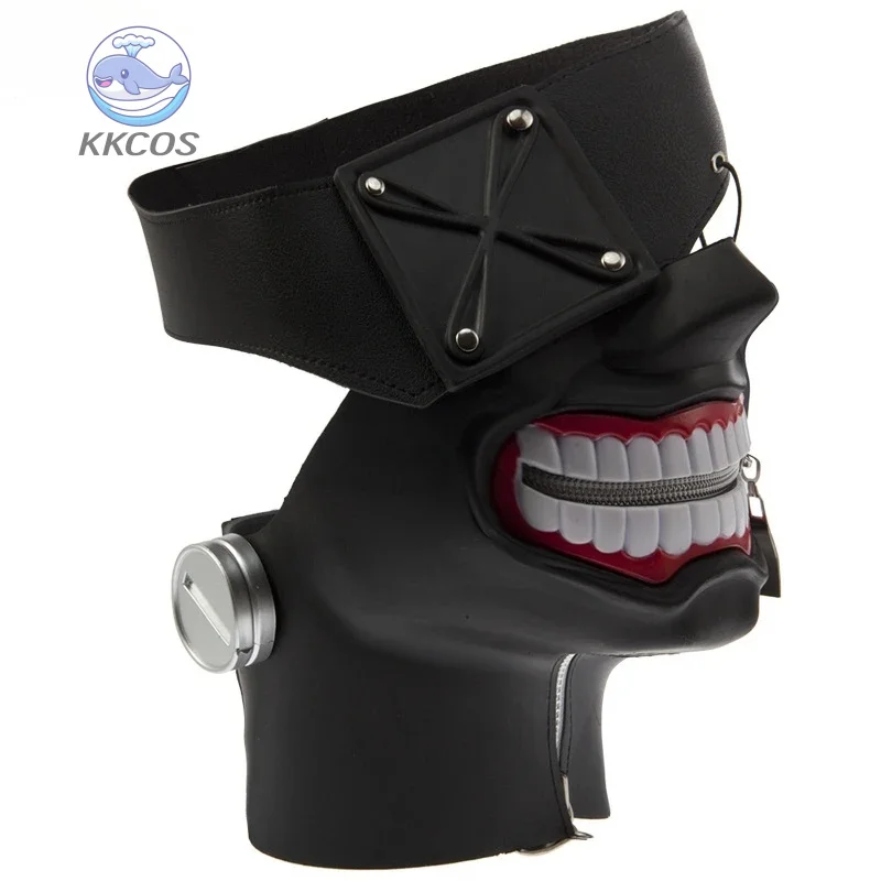Kaneki Ken Maske Cosplay Requisiten Männer Frauen Halloween Party 3D Masken Anime Zubehör