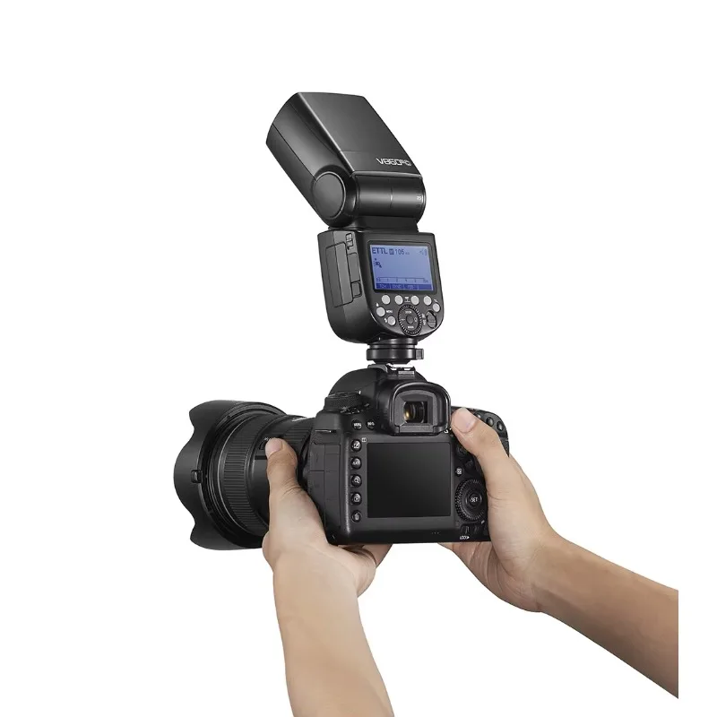 Вспышка камеры V860III Speedlite Light TTL 2.4G Функция беспроводной системы Главный и ведомый вспышка для фотосъемки Canon