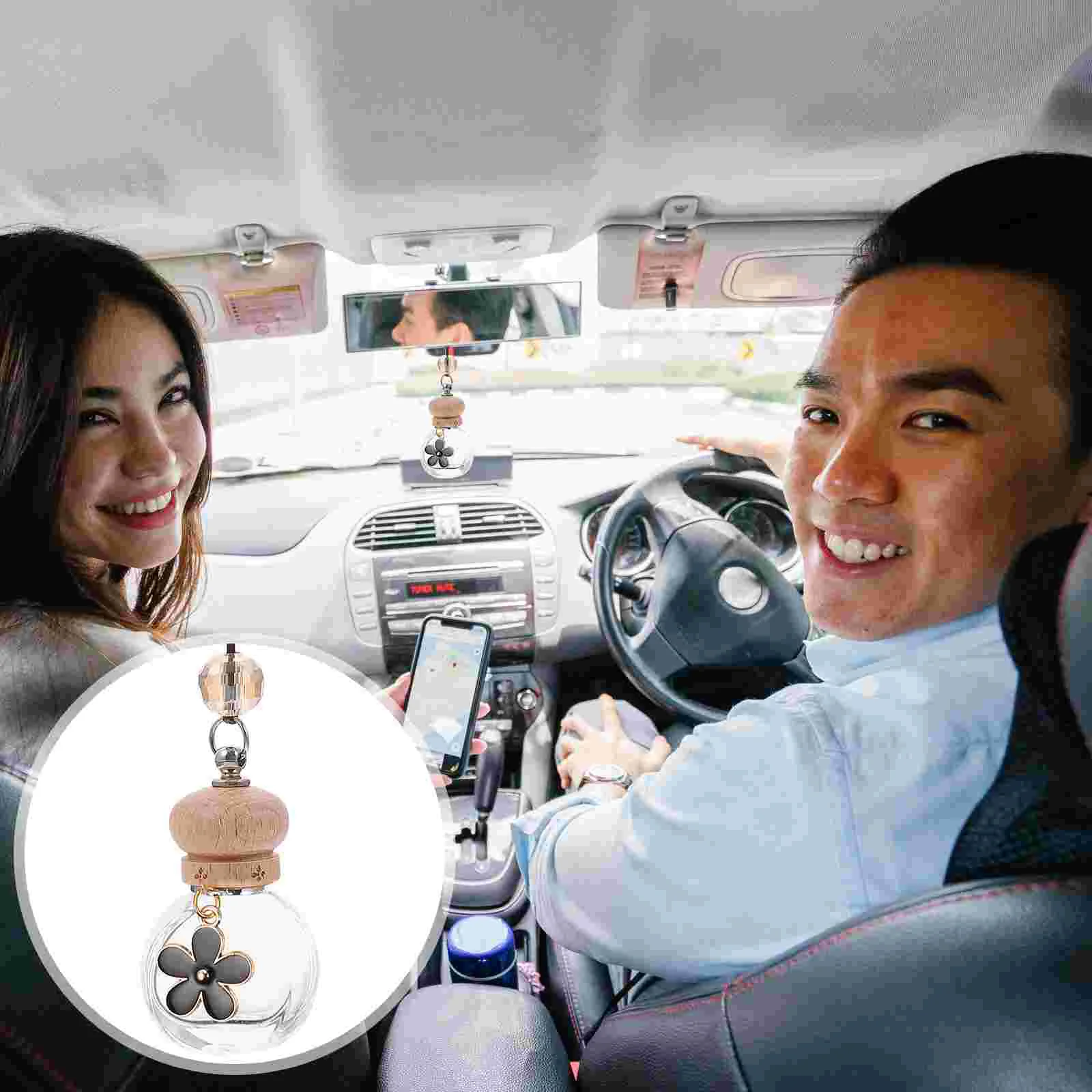 

Car Aromatherapy Diffuser Perfume Pendant Essential Oil Diffusers for Home Bottles Hanging