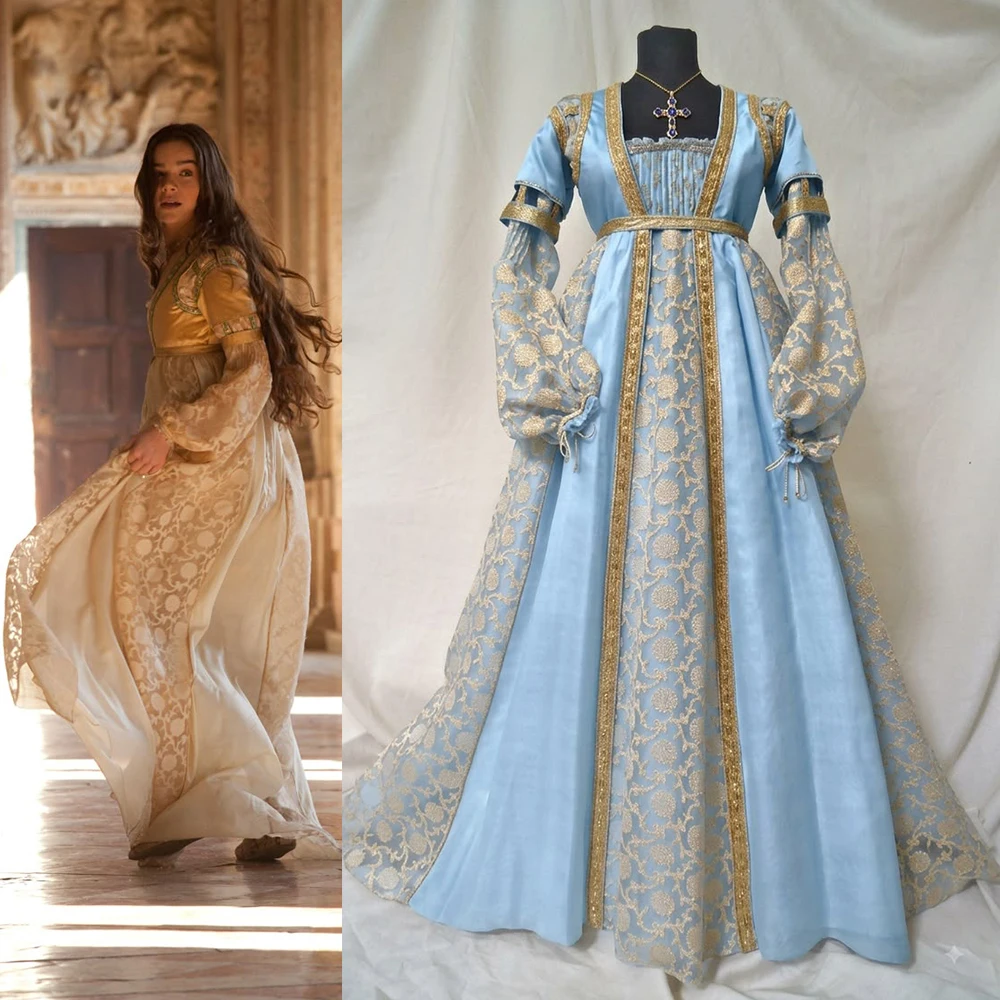 Juliet Cosplay Hochzeitskostüm 15. Jahrhundert Italienische Renaissance Borgia Kleid Mittelalterliche Königin Königlicher Hof Prinzessin Feenballkleid