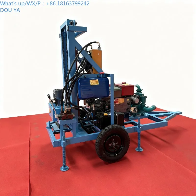 

25HP Diesel-Powered Water Borehole Machine with Mud Pump