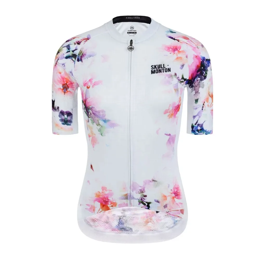 

Custom Logo Italian MITI Fabric Performance Summer Racing Cycling Jersey Women
