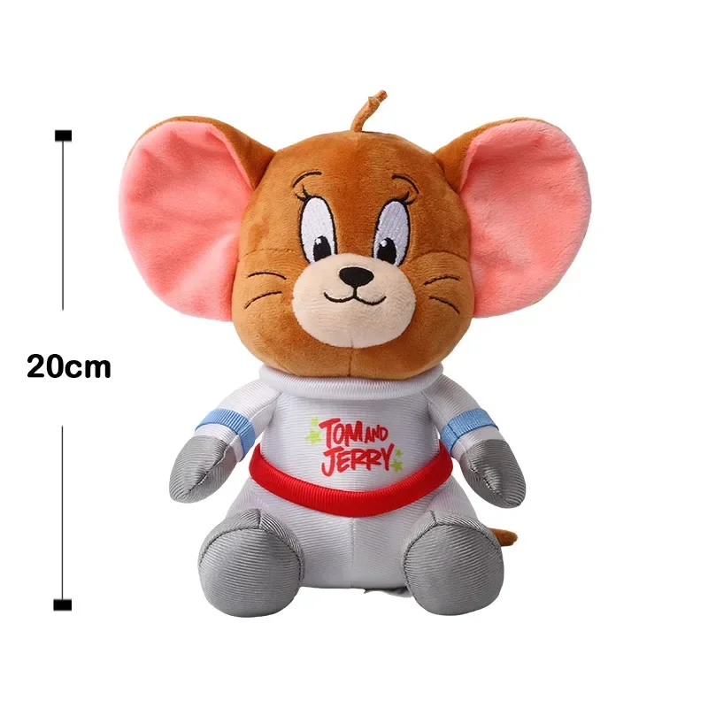 新着 20 センチメートル宇宙飛行士トムとジェリーぬいぐるみかわいいオリジナルぬいぐるみ人形完璧な誕生日ギフト