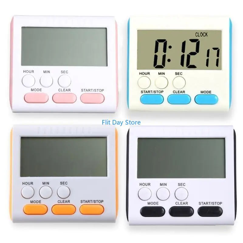 F92C Timers digitais para contagem ímãs cozimento timer contagem regressiva Display LCD