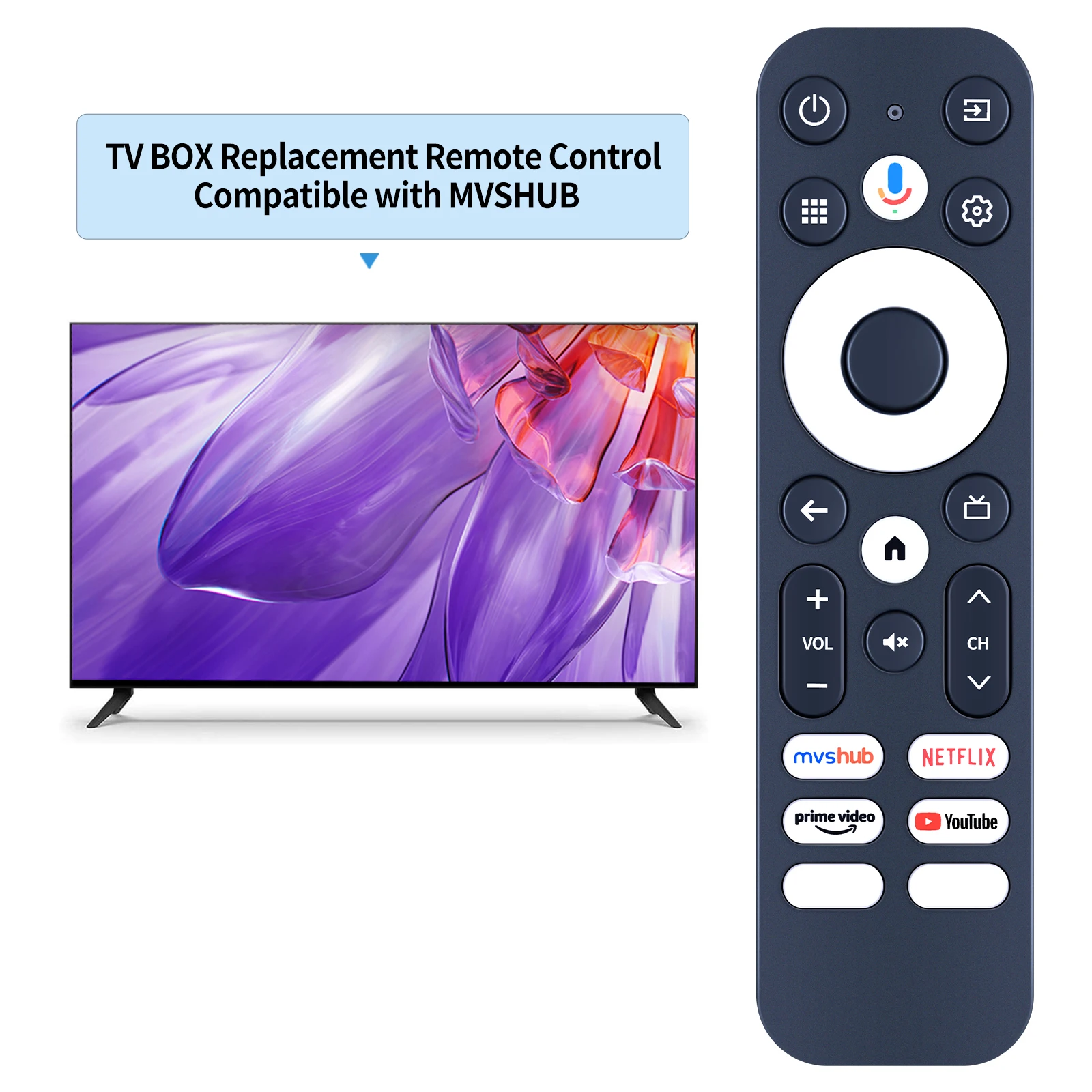 Новый пульт дистанционного управления для потоковой передачи видео в фильмах mvshub с голосом