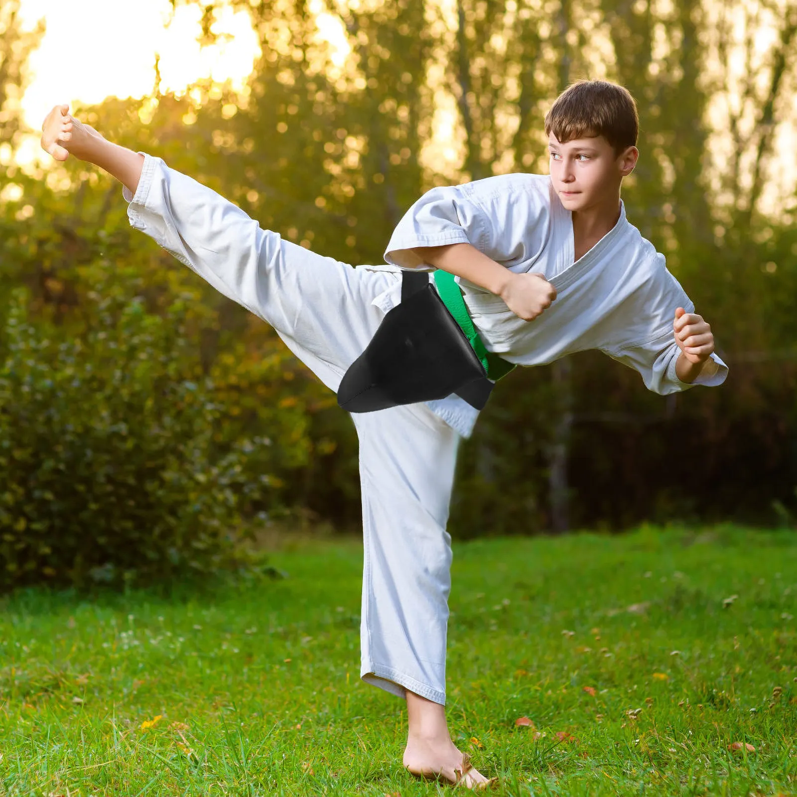 

Training Groin Guard Breathable Lightweight Wear-Resistant Protection for Boxing Hockey Sports Portable Comfortable