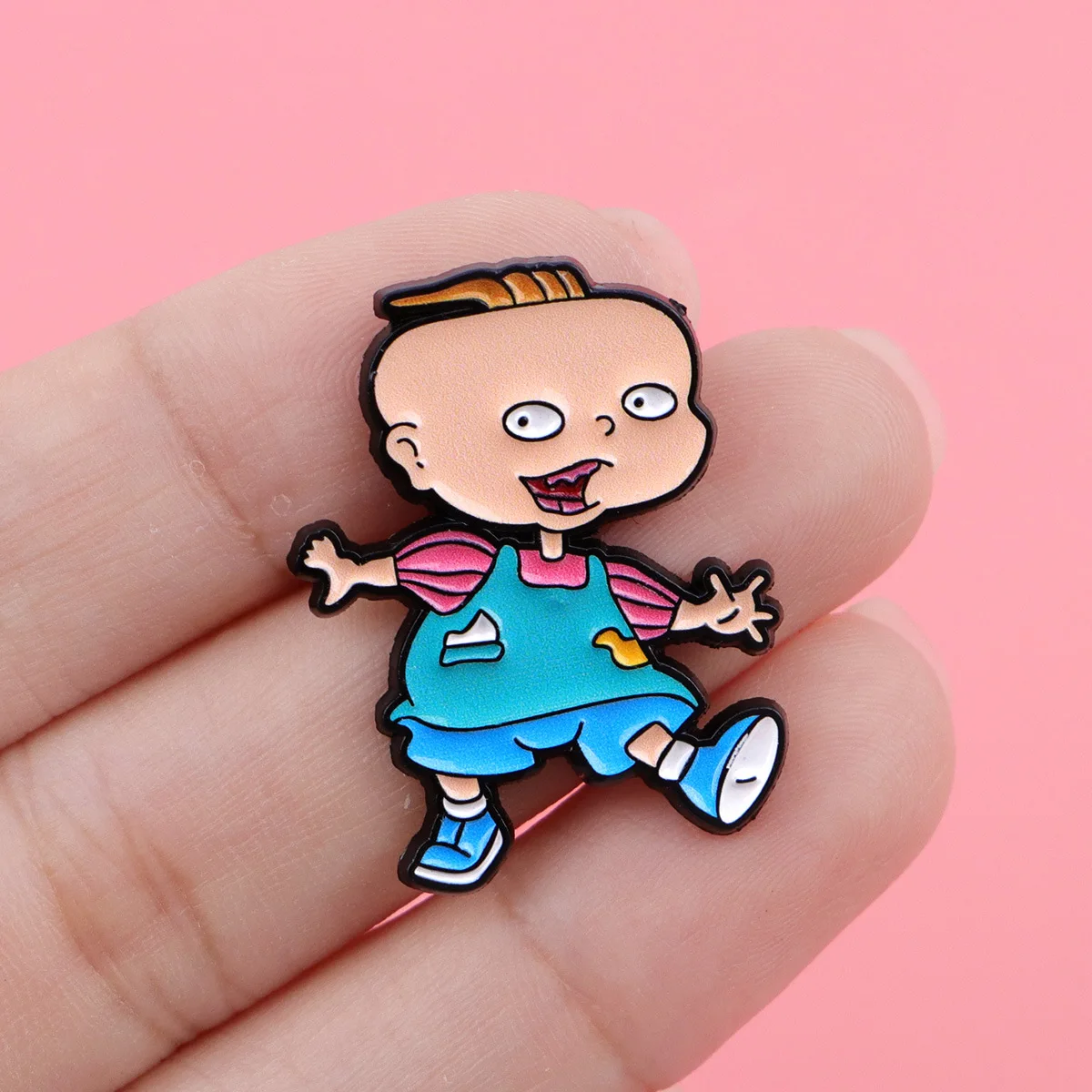Rugrats Alloy Brooch Badge Pin Clothing Backpack Accessories Decoration Cross Border Foreign Trade Hot Sale New Arrival Lapel