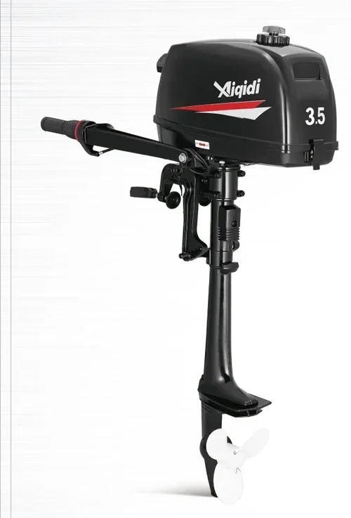 AIQIDI 2.5HP/3.5HP T2.5/T3.5 Boat Engine Tiller Control Gasoline-Powered 2 Stroke Outboard Engine