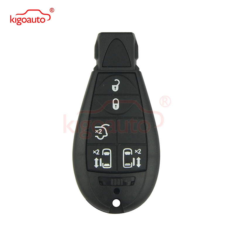 REMTEKEY Remote Car Key Shell Smart Case 5 Button No panic for Chrysler European model No panic