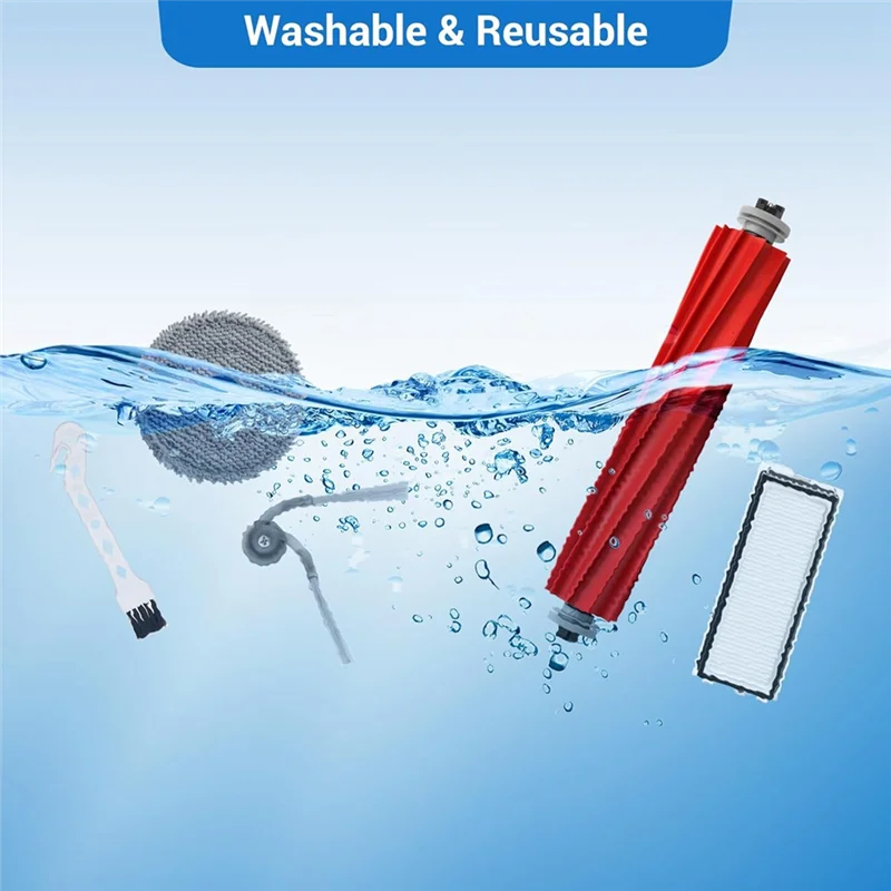 KEOL-Roborock QV 35A QV 35S QR 598 QR 798 로봇 식 진공 청소기 액세서리 키트 용 교체 부품