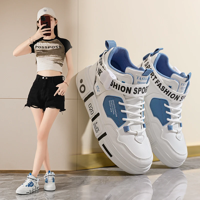 

Children Sneaker Teen High-top Casual Sneakers Kids Sports Shoes Spring Autumn Women Running Sports Shoes Zapatillas Mujer