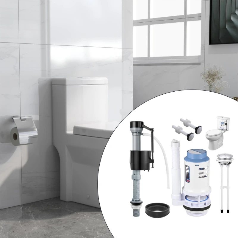 Efficient Two Way Water Control Toilet Repair For 3 Measurement Exit Models