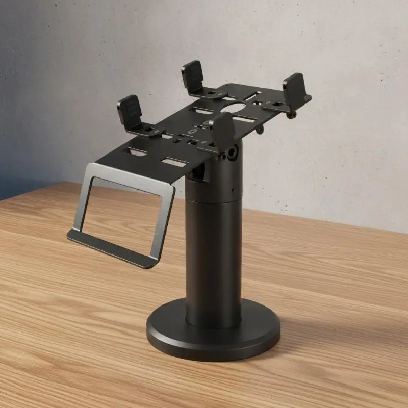 Adjustable Rotating POS Terminal Mount Sturdy Credit  Stand Bracket for Small Business Store