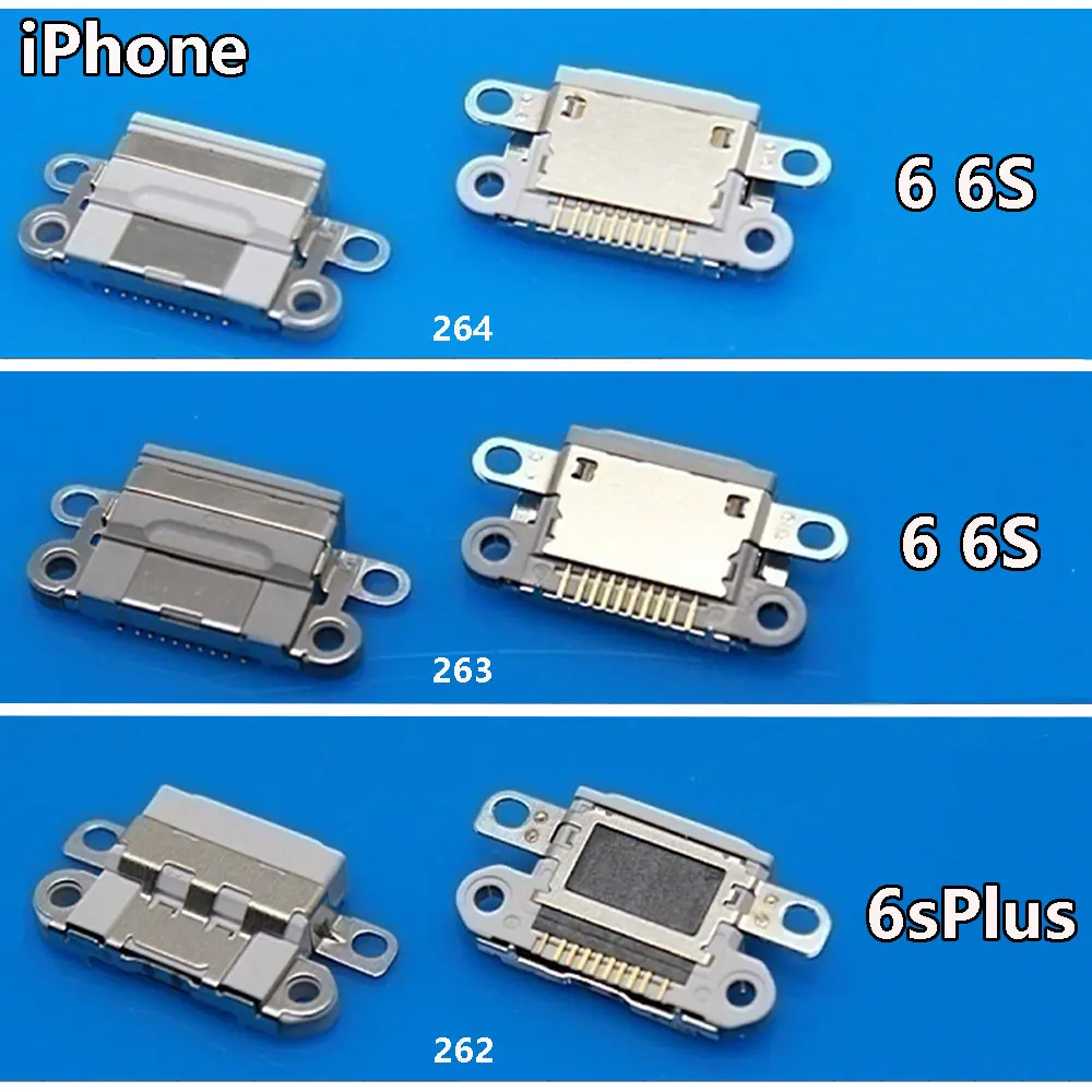 

1Pcs Mini Micro USB Jack Charging Port connector Type C power plug dock For apple iphone 6 6S iphone 6/6sPlus Type C Jack parts