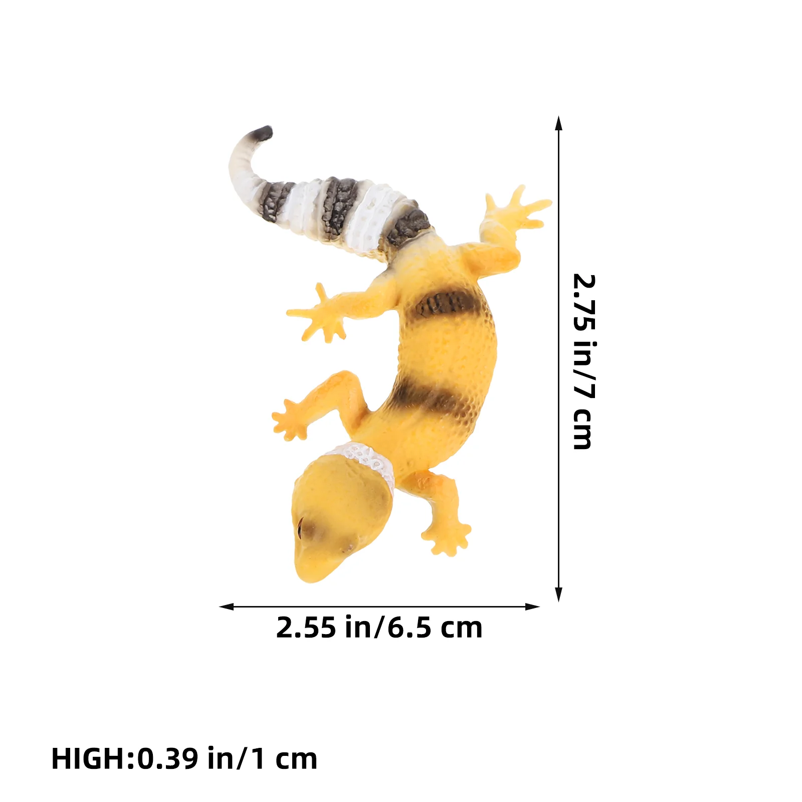 4 ชิ้นสัตว์จําลองตุ๊กแกตัวเลขความรู้ความเข้าใจสมจริงรุ่น Figurines Miniature คลานตกแต่ง