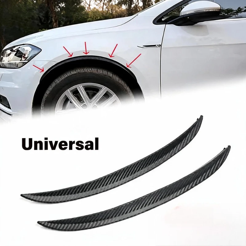 Full Size 2pcs Fender Body Kit Wheel Arches Protector Cover Mudguard For Benz/BMW E60 E82 E93 F34 F35 G20 G15（Length23-150cm） - view 3