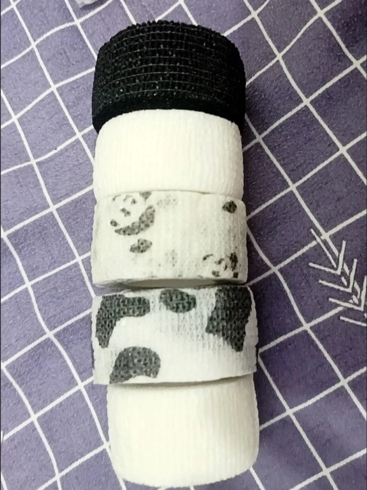 

5 Roll Simple INS Finger Protection Bandage Elastic Self-Adhesive Tape Finger Wrap School Student Stationery Supplies