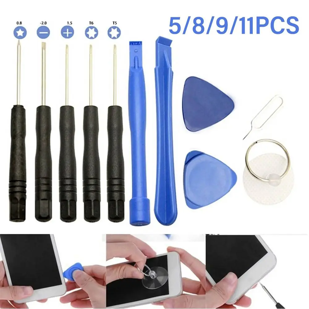 5/8/9/11Pcs Disassemble Mobile Phone Hand Repair Tool Opening Screen Pry Bar Repair Accessories For iPhone iPad Laptop Computer