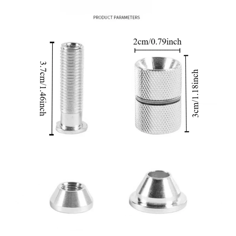 Expansion Bolt Bicycle Expansion Hanging Core Bicycle Front Fork Star Nut Adjuster Expansion Hanging Core Aluminum Alloy