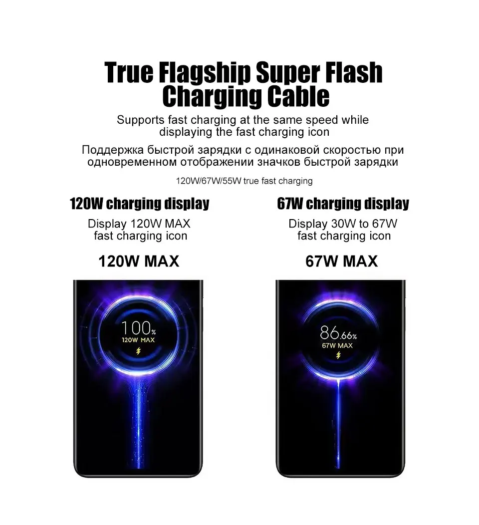 Original 120W 67W 6A Super Fast Charger for Xiaomi 14 13 Ultra 12S 12 Redmi Note 13 Pro K70 K60 POCO F5 X5 Quick Charging Cable