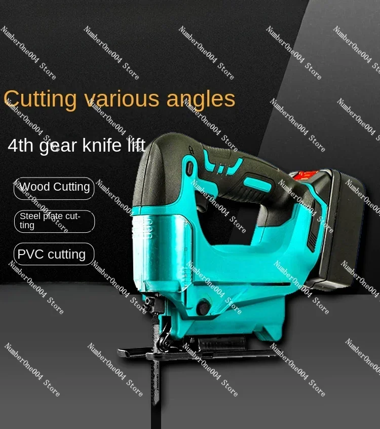 Lithium Battery Curve Saw Electric Woodworking Hand-held Board Cutter Small Industrial Grade Reciprocating Saw Wire Saw Charging