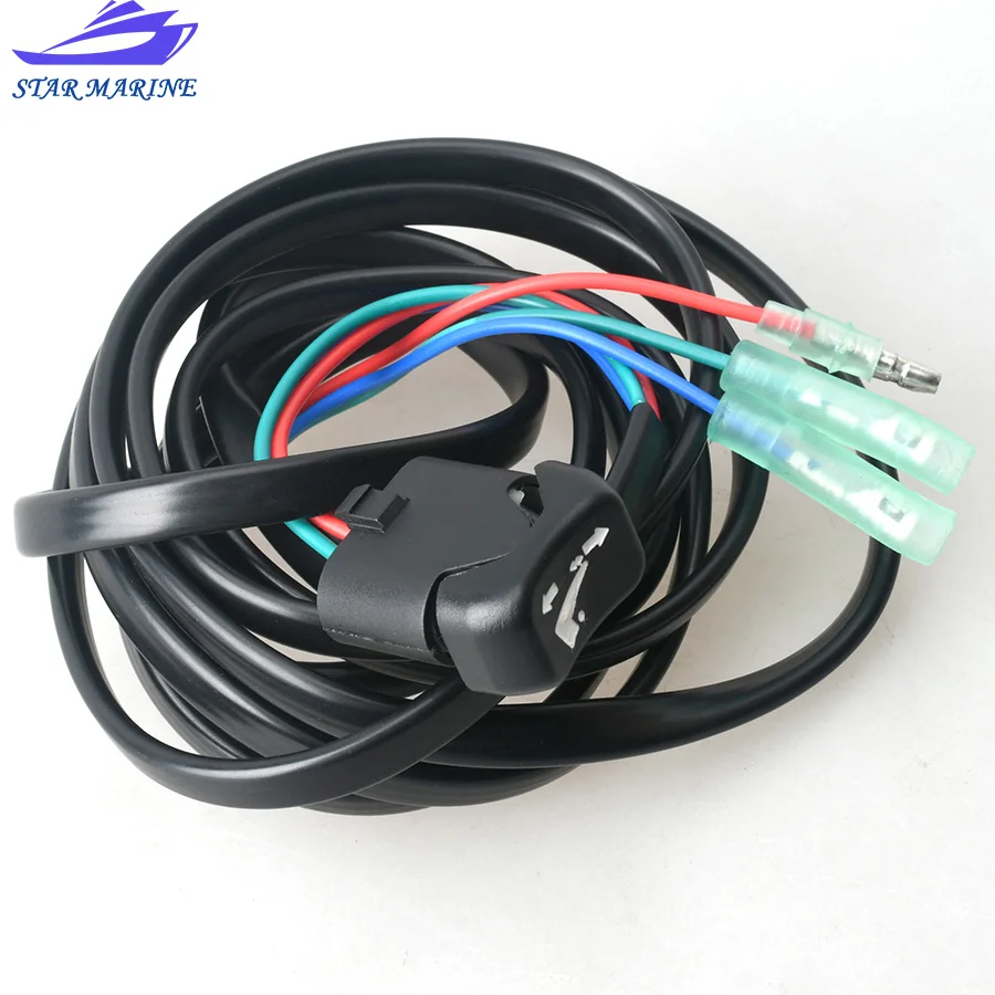 

704-82563-40 704-82563 704-82563-41 Переключатель отделки и наклона в сборе для двигателя YAMAHA Верхний одиночный подвесной блок дистанционного управления послепродажного обслуживания