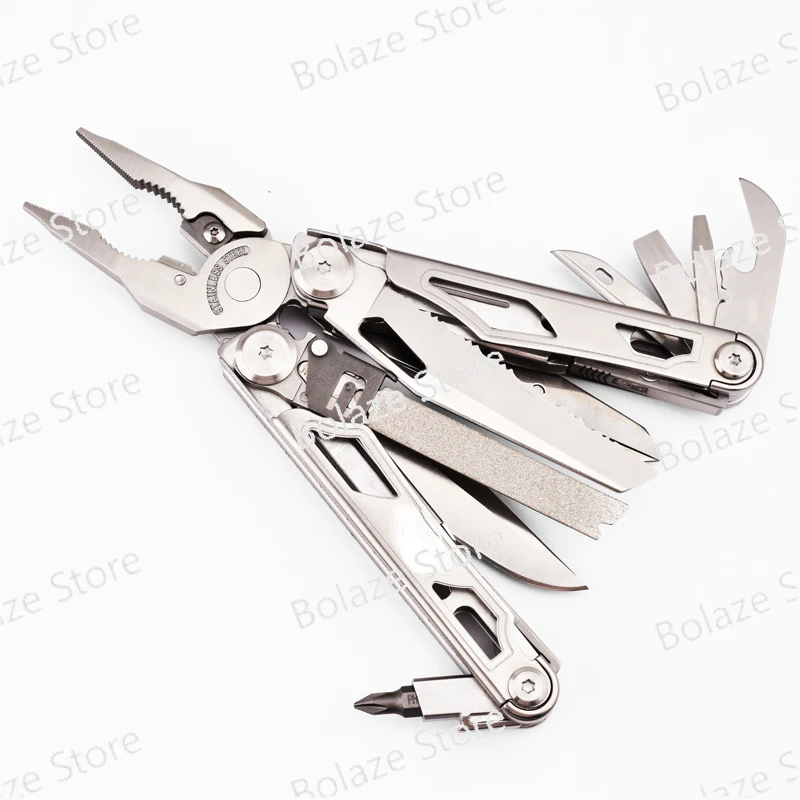 

SQT Shun Brand New MQ23 Multifunctional Combination Tool Folding Outdoor Tool Pliers Carry Outdoor Equipment with You