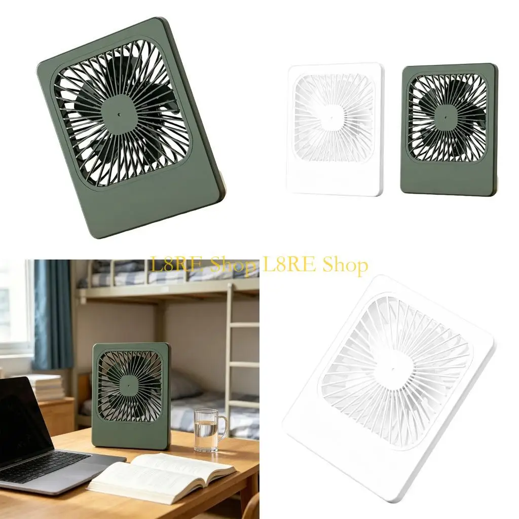 L8RE Powerful Desk Fan Portable Handheld Cooling Fan Outdoor Coolers Easy to Use