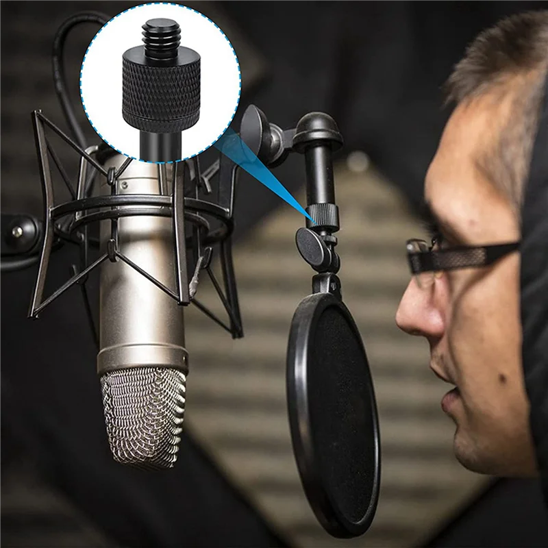 

【Купить сейчас】24 шт. Набор адаптеров для микрофонной резьбы Адаптер для микрофонной стойки 5/8 «мама» на 3/8 «папа» и 3/8 «мама» на 5/8 «папа»